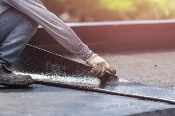 Professional Emergency Waterproofing technician working in Washington, KS
